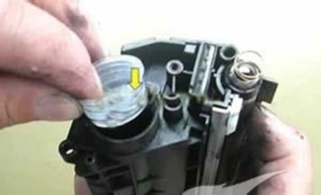 HP1020、M1005硒鼓加粉完全拆解图解