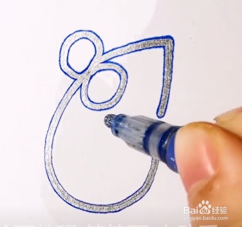 如何快速画出可爱的小老鼠