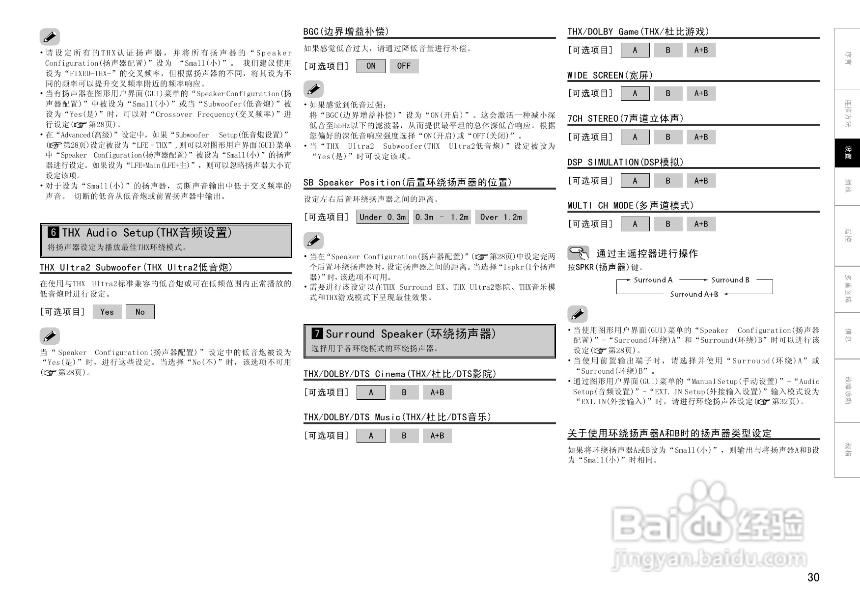 天龙AVC-A1HDA功放使用说明书:[2]