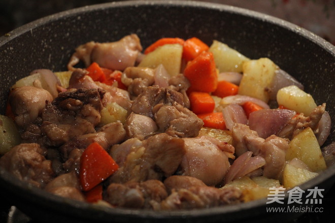 咖喱鸡肉的做法