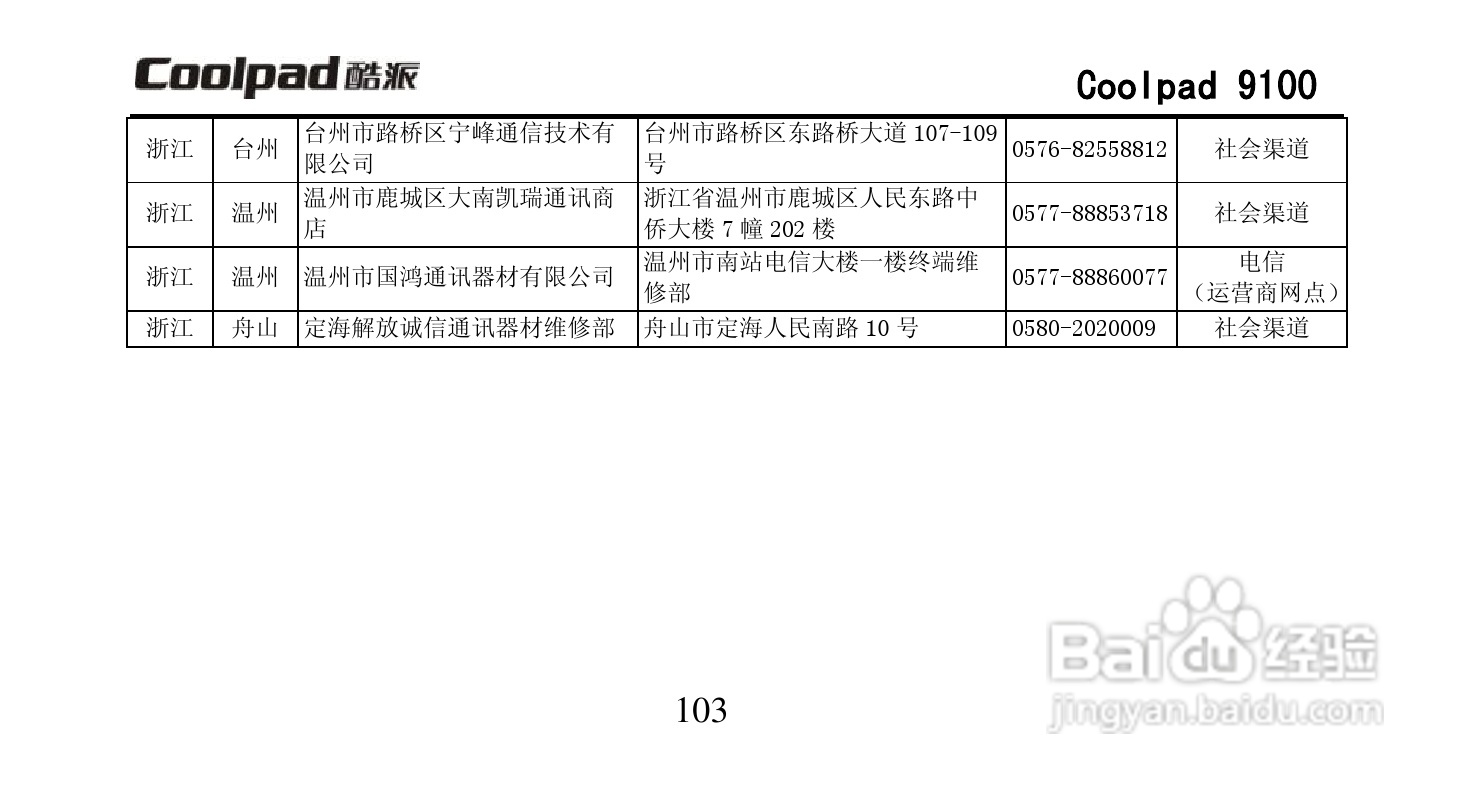 酷派Coolpad 9100手机使用说明书:[12]