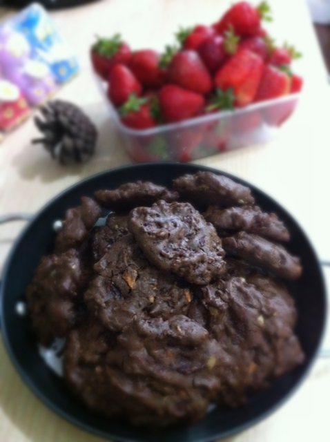 全手工巧克力果仁饼干