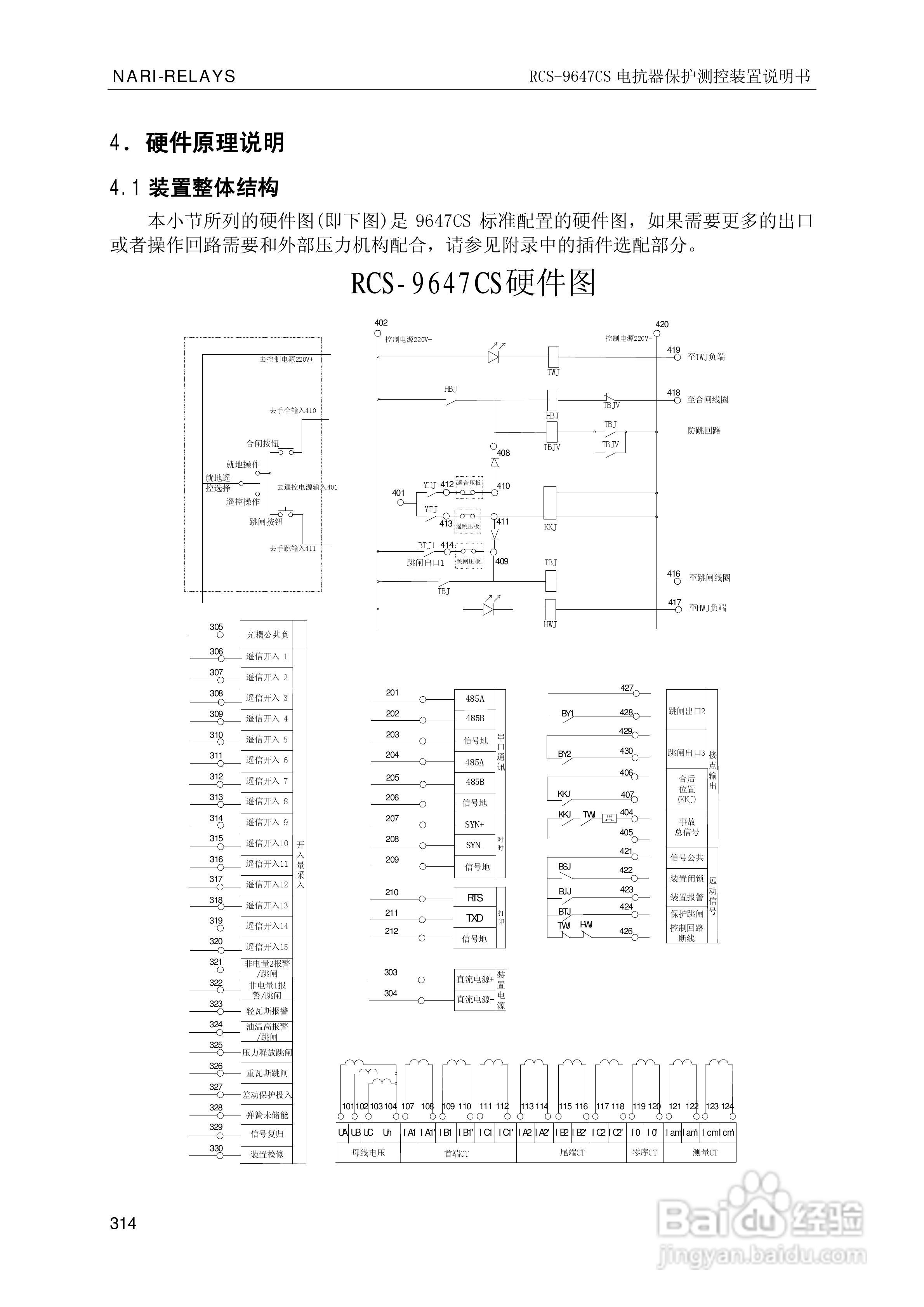 南瑞继保RCS-9681CS变压器后备保护测控装置说明书:[32]