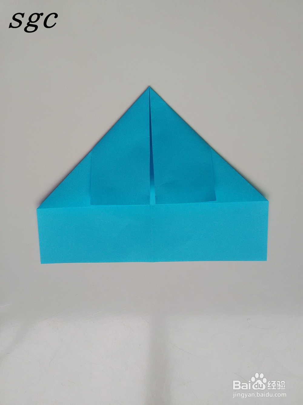 折纸教程——心形书签的折法