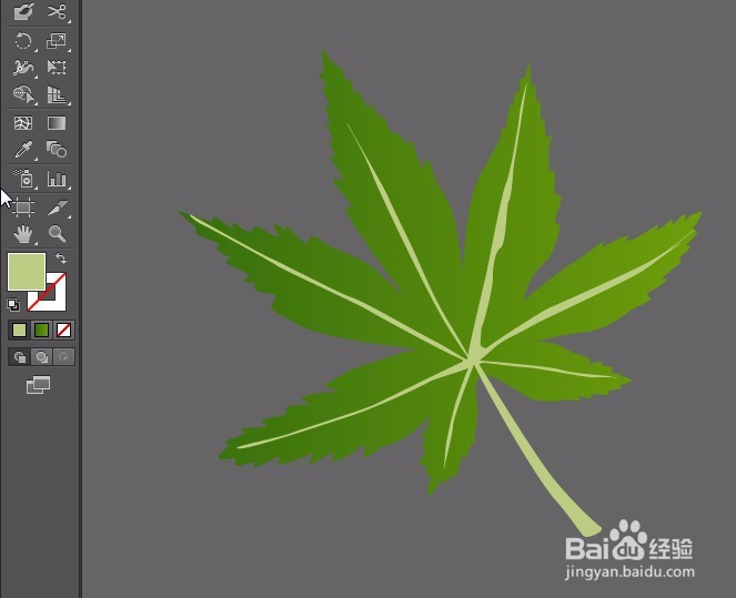 AI教程森林绘制Illustrator cs6