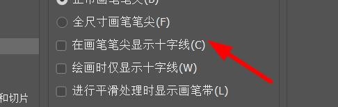Photoshop如何设置绘画光标的状态