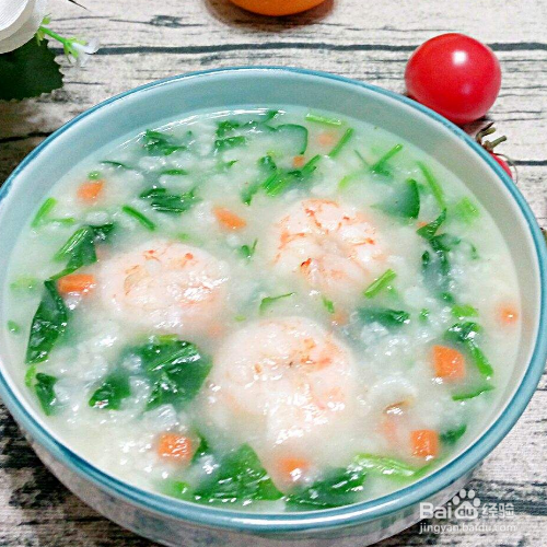 大虾粥的家常做法
