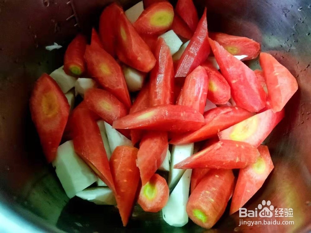 山药胡萝卜炖排骨---便秘小菜谱