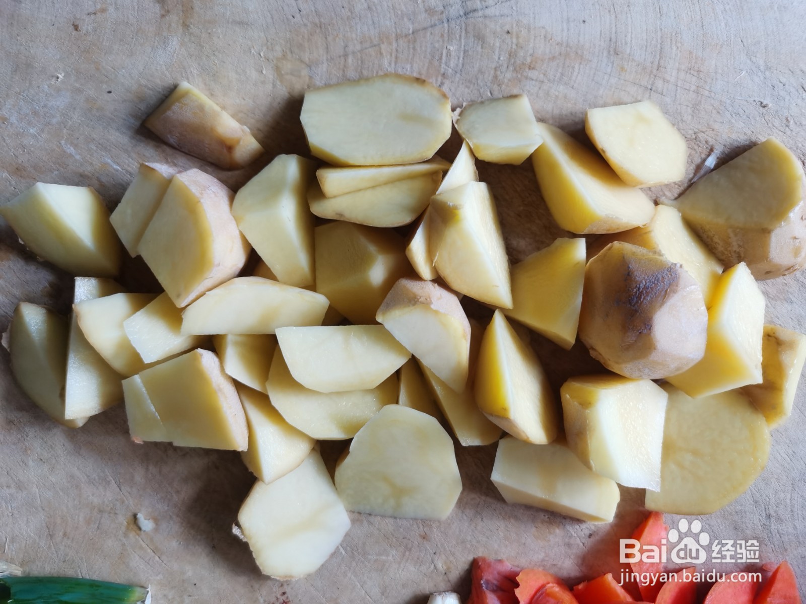 家常菜土豆炖五花肉