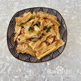 凉拌腐竹好吃的做法