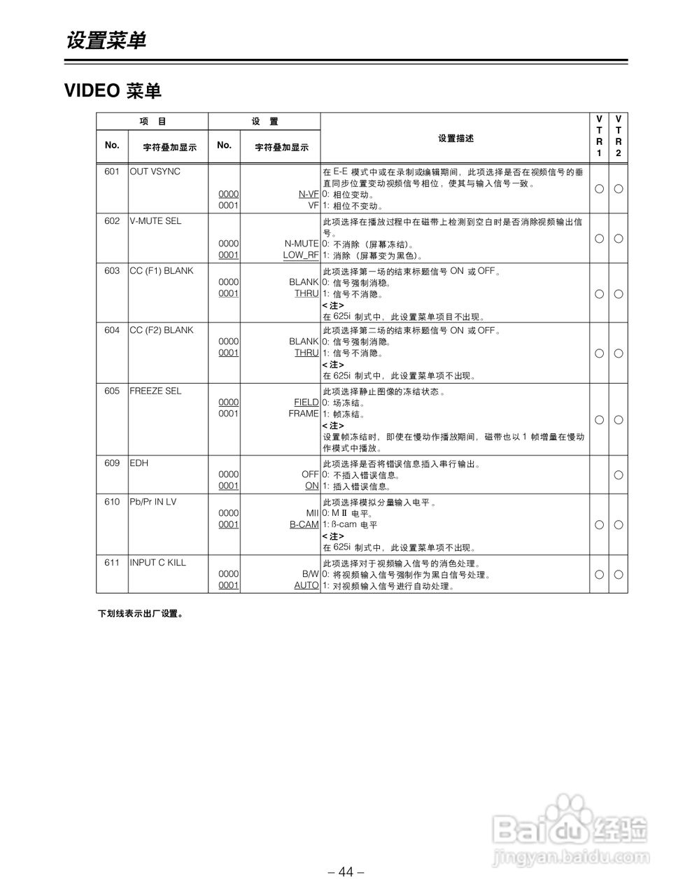 松下AJ-LT95MC数码摄像机说明书:[5]