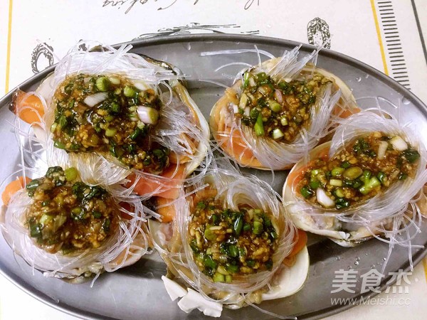 蒜蓉粉丝蒸北极贝