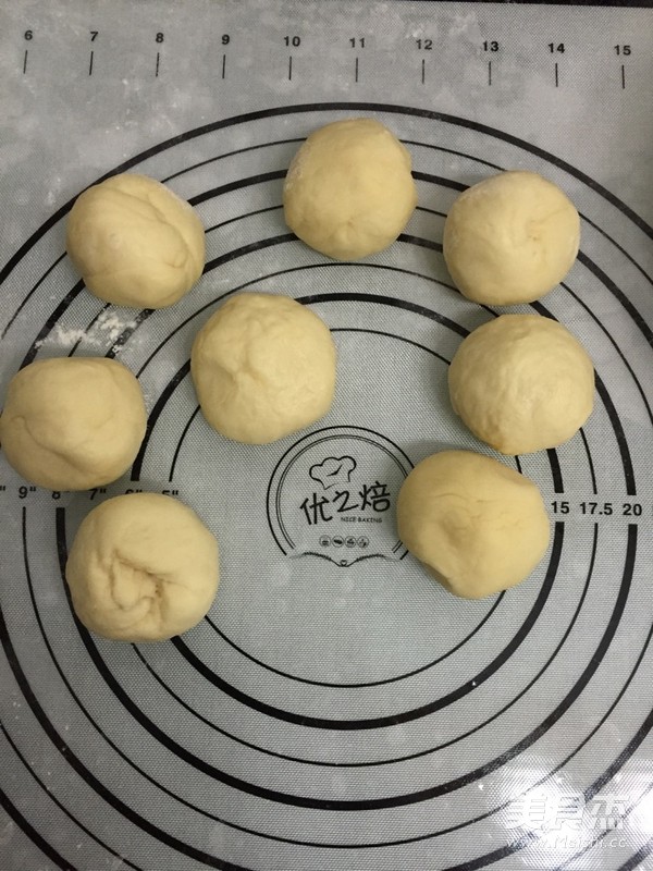 花朵面包的做法