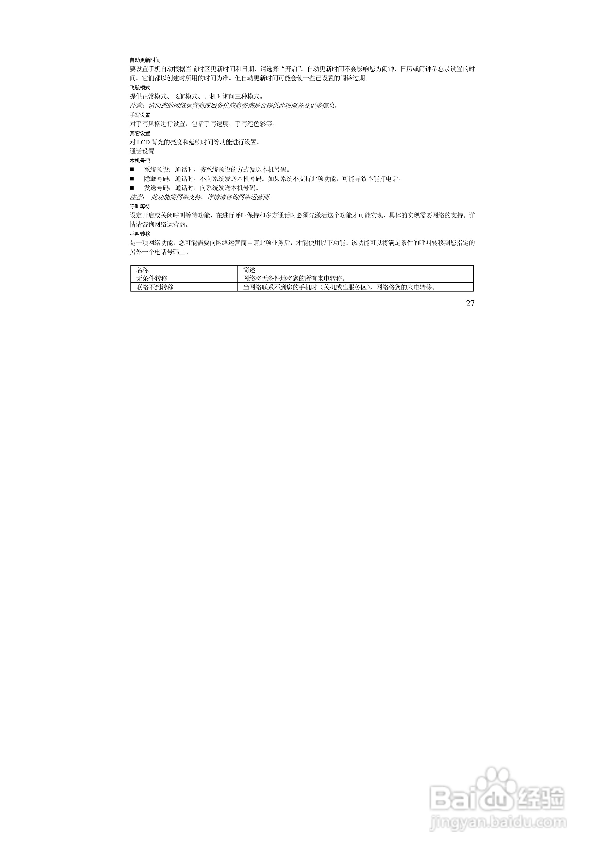 万利达MT190手机使用说明书:[3]