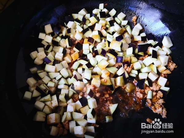 教你做肉末茄子盖饭