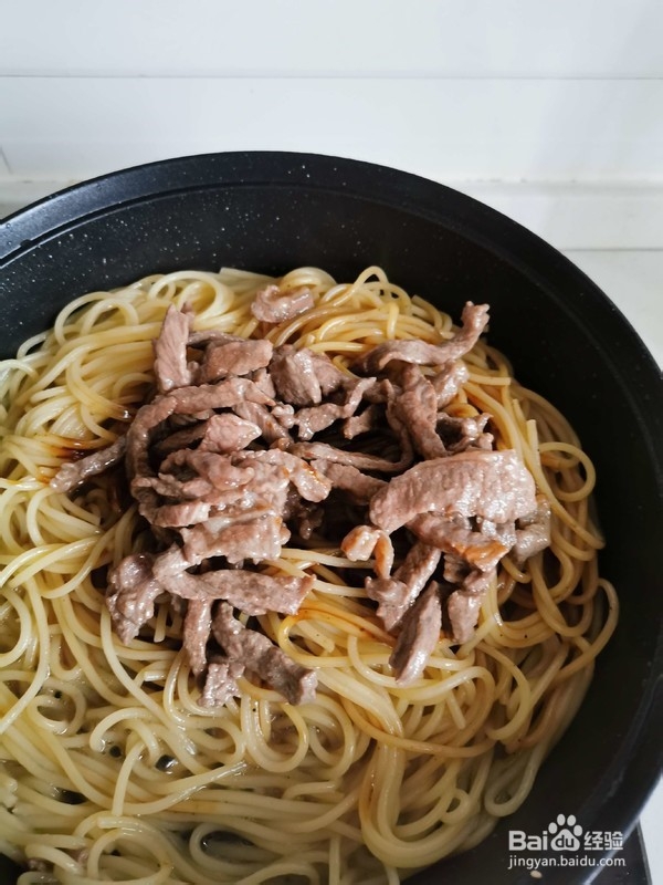 黑椒牛肉意面做法