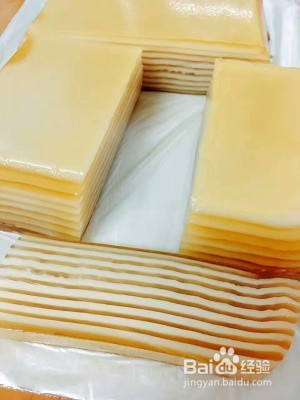 食补养生椰汁马蹄千层糕的做法