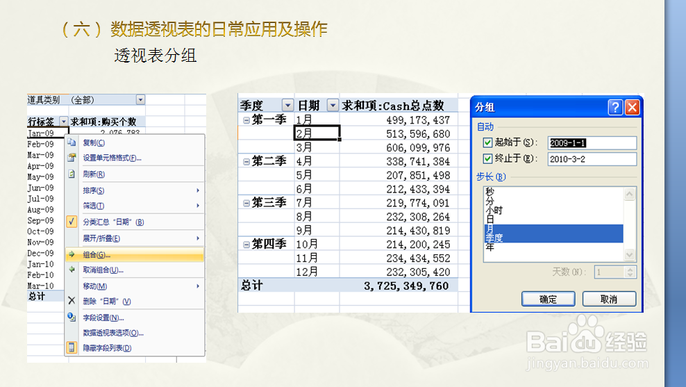 Excel 数据透视表的运用及使用技巧