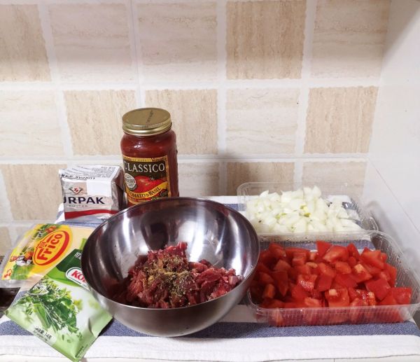 罗勒番茄牛肉焗饭