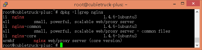 Cubietruck Plus开发板027Nginx搭建web服务器