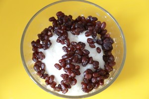 可爱红豆山药泥