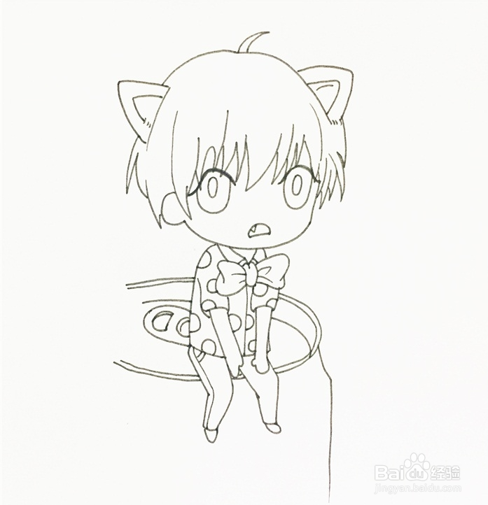 王俊凯动漫简笔画步骤