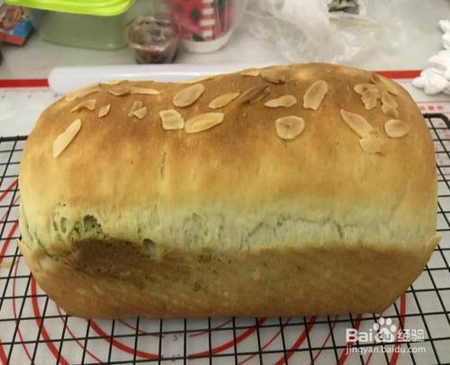 抹茶奶酥吐司的做法