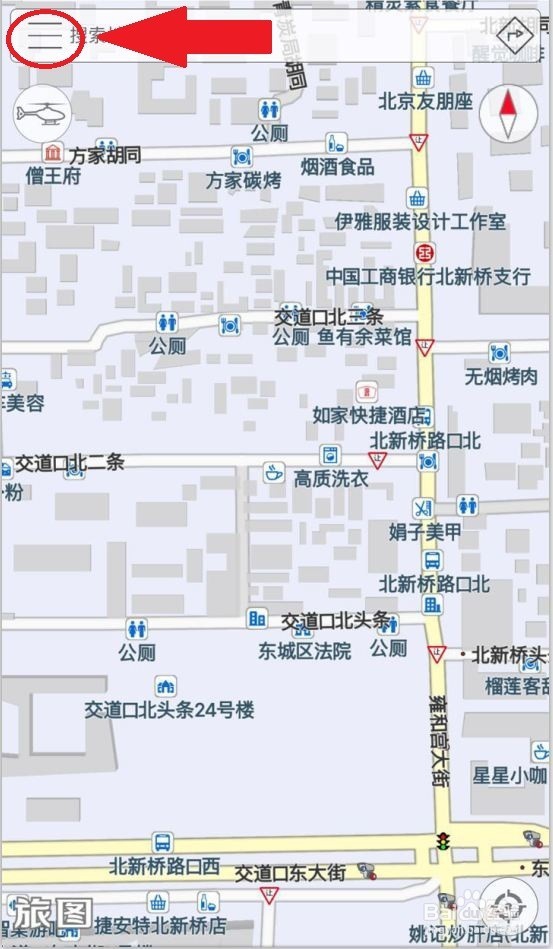 如何使用旅图地图进行地图搜索和地图导航