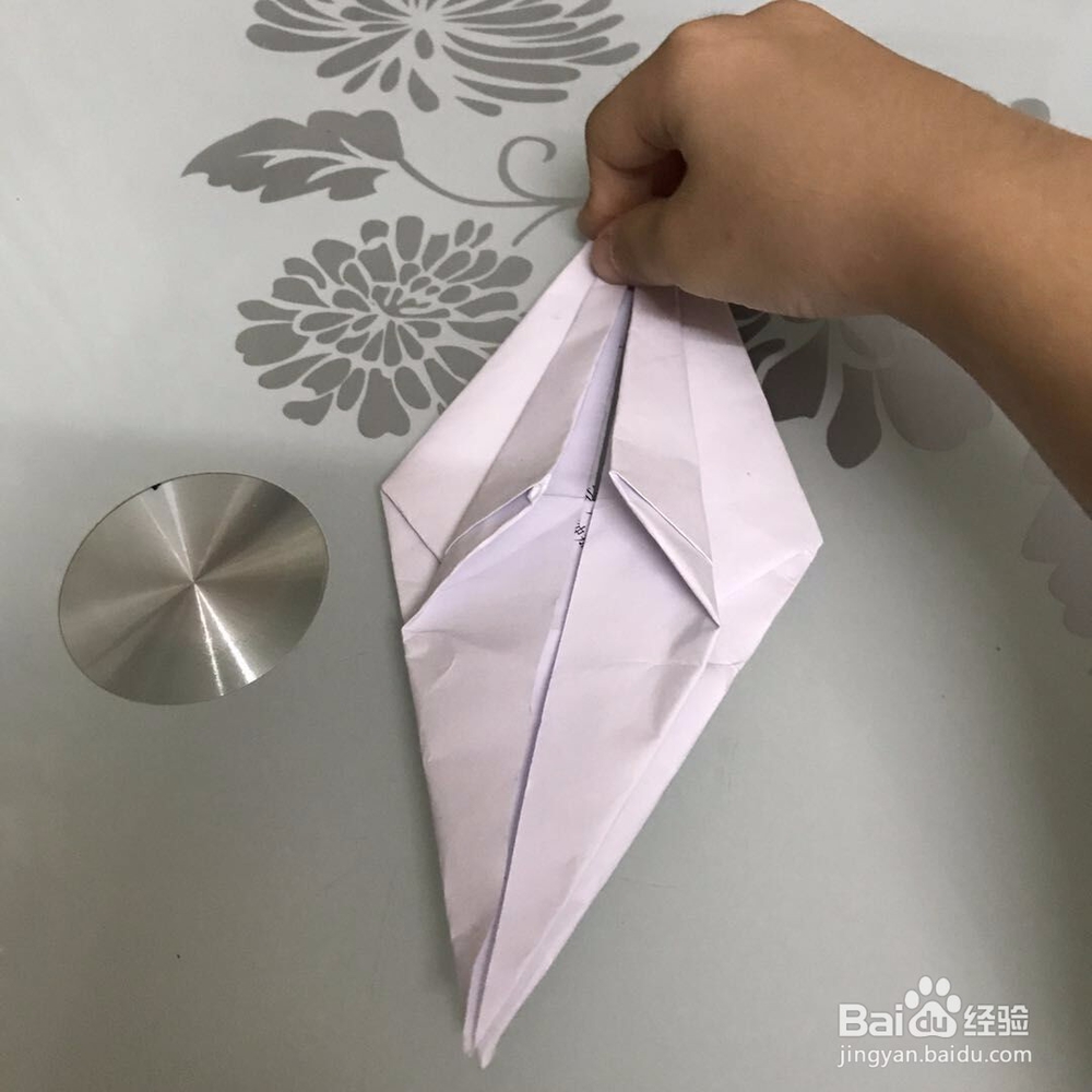 怎样教小孩折千纸鹤