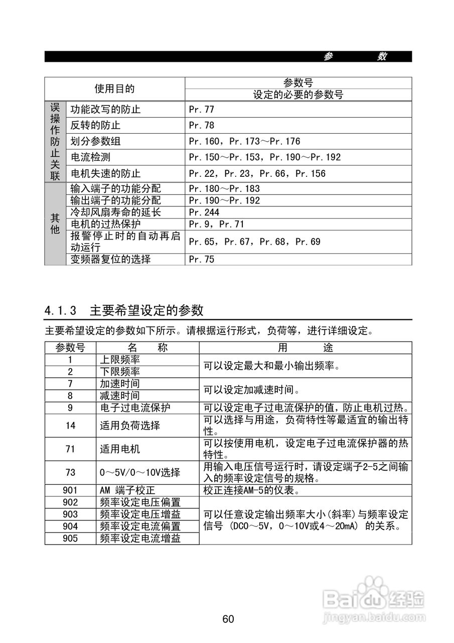 FR-E500系列变频调速器使用手册:[8]
