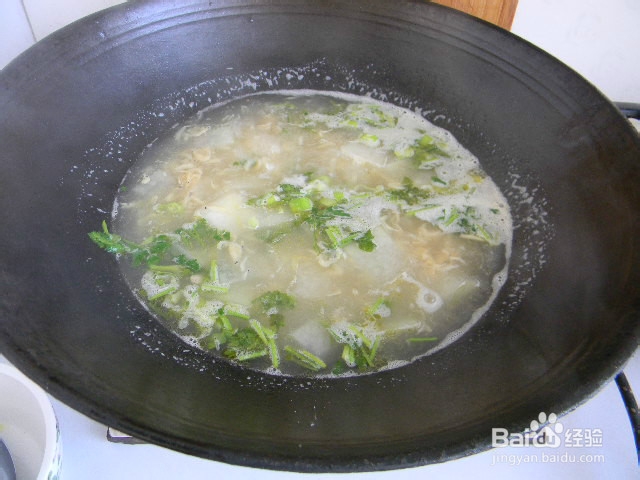 怎样做冬瓜虾米汤