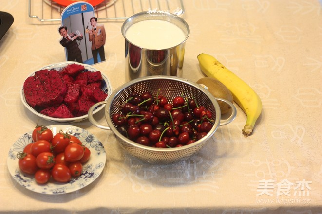 缤纷水果派的做法