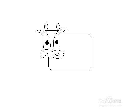 简笔画-牛的简笔画如何画