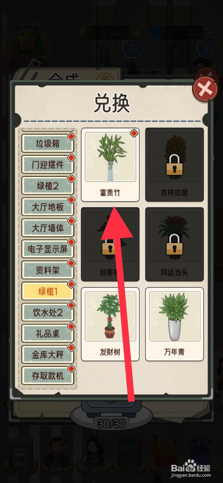 我的亿万富翁之路在哪兑换富贵竹