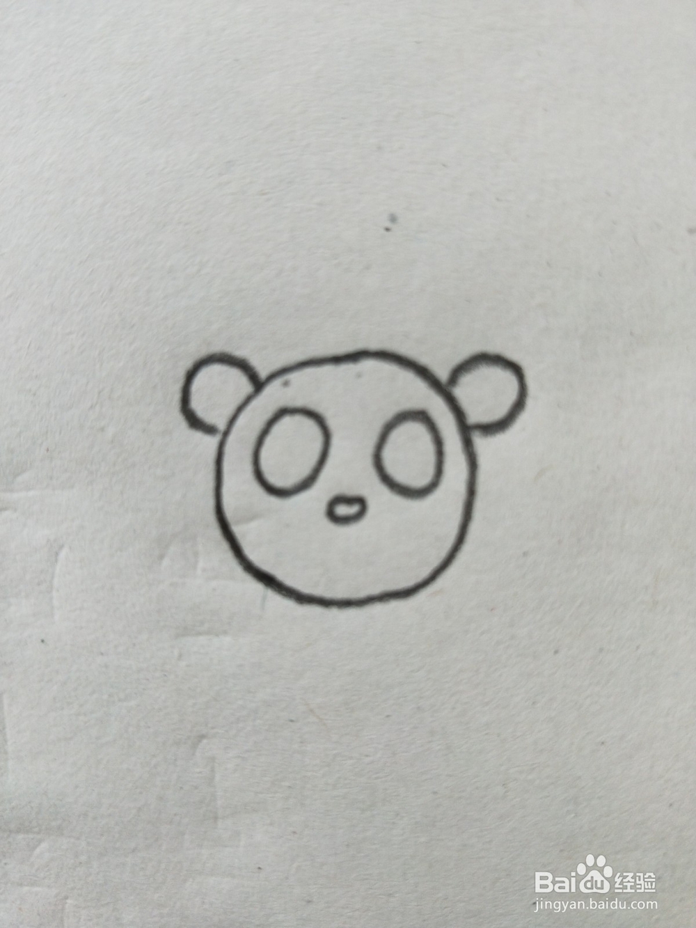 小熊猫简笔画教程