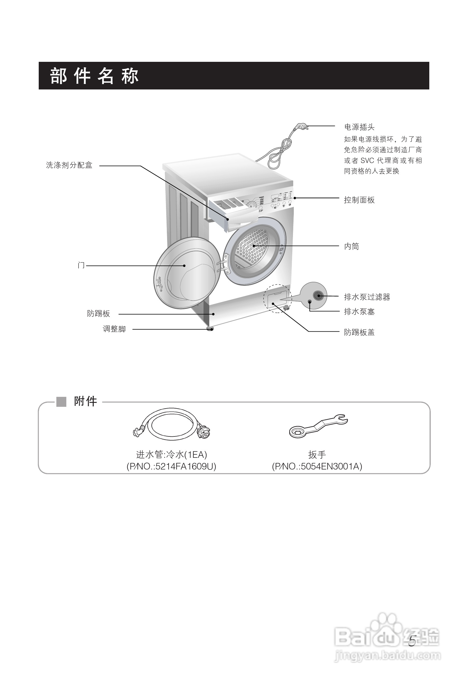 LG WD-N9010洗衣机使用说明书:[1]