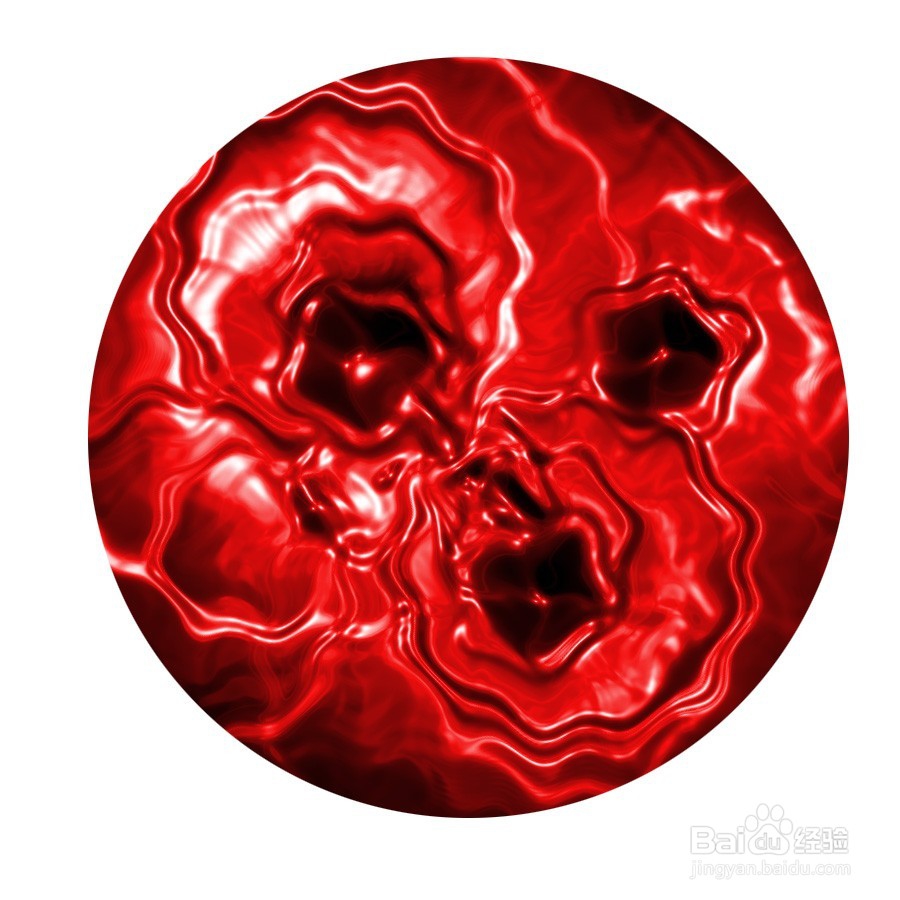 PS特效制作彩色琉璃球