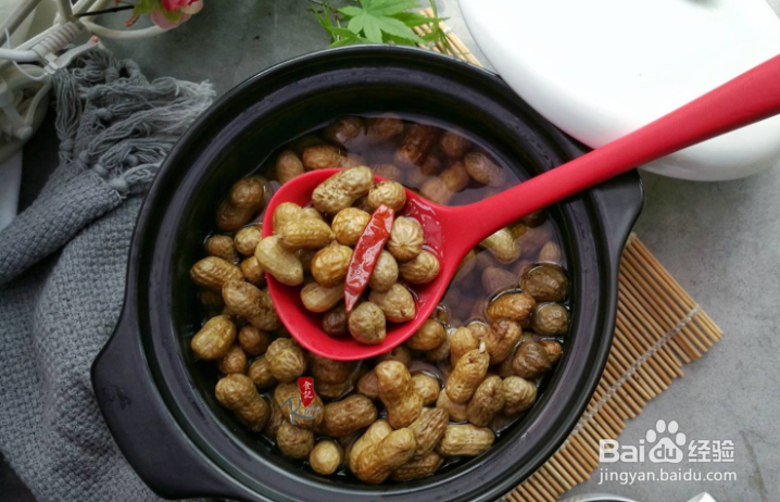 家常菜:盐水煮花生