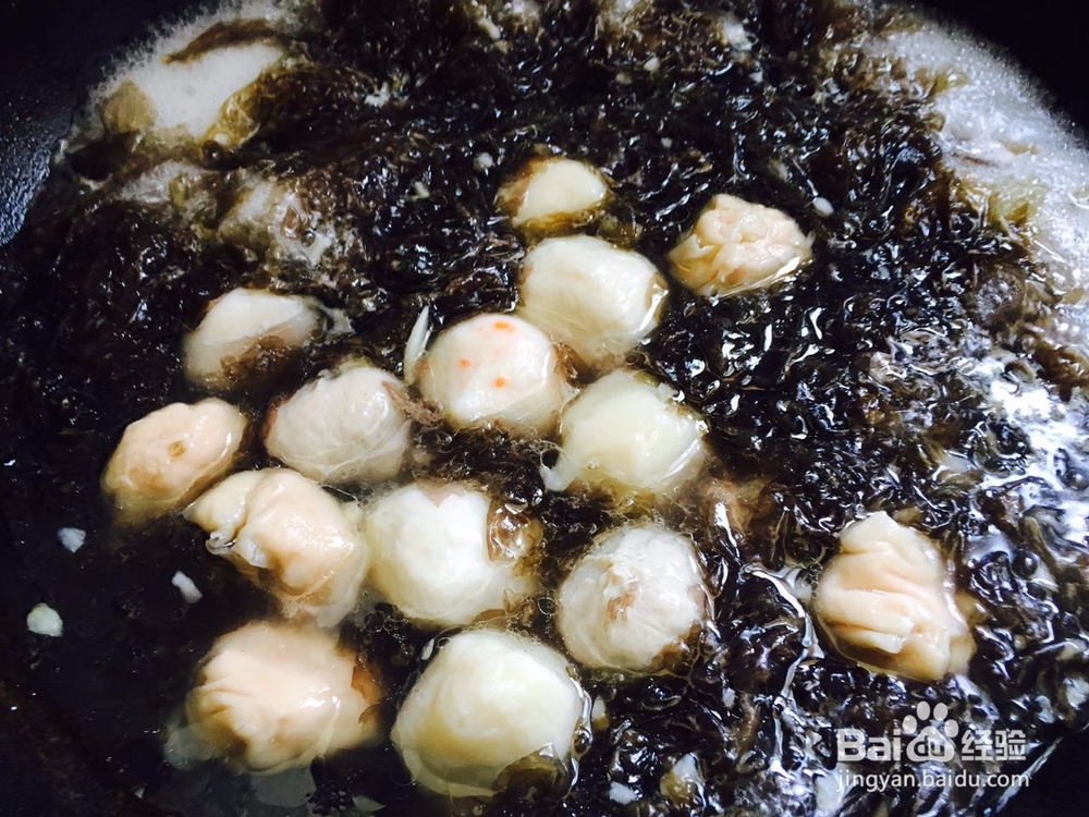 紫菜鱼丸汤的做法——夏天喝什么汤好？