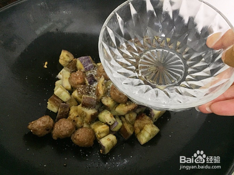 肉丸烧花茄这样做