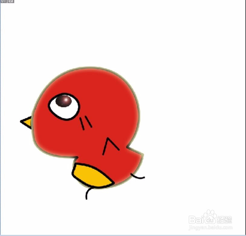 PS奔跑的小鸡