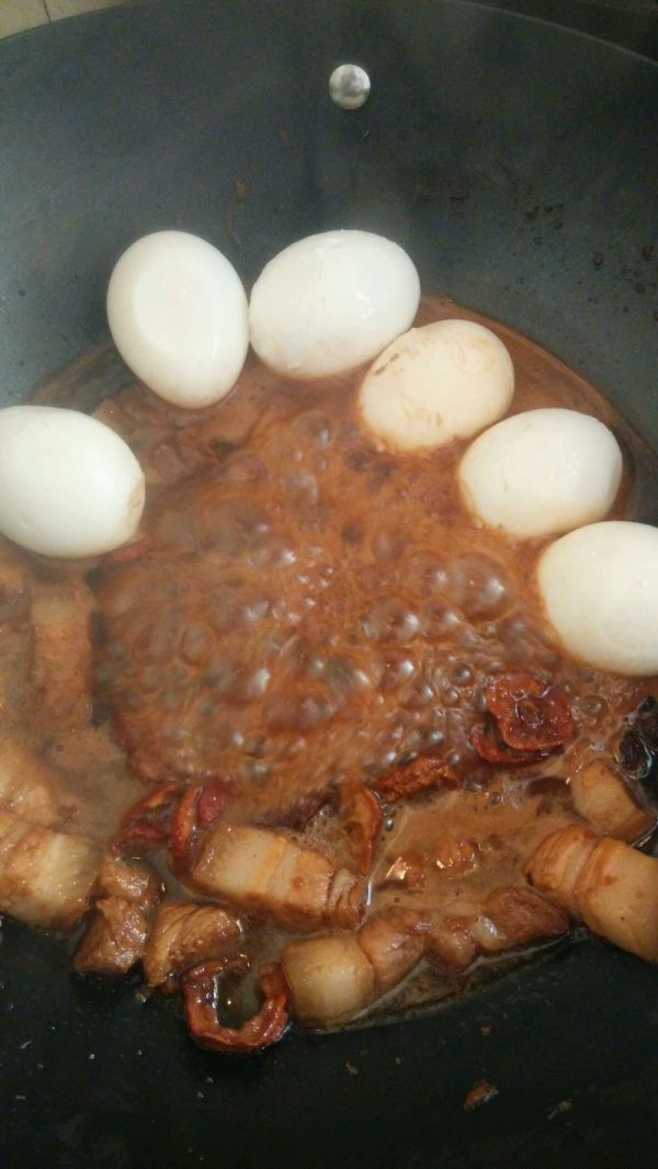 卤蛋红烧肉烧山药