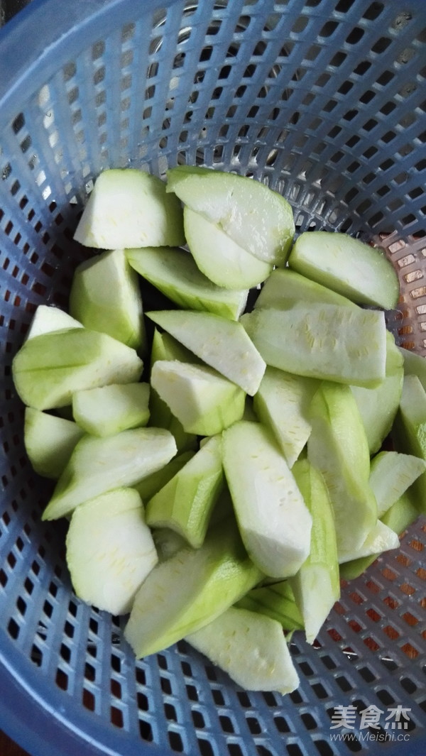 蒜香丝瓜的做法