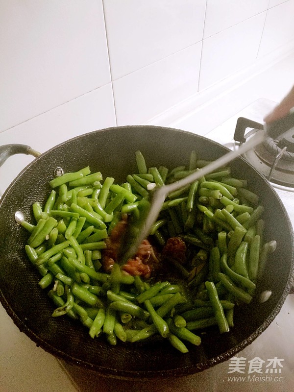 四季豆炒肉丝