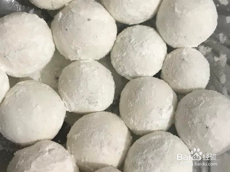 芝麻花生馅汤圆的做法