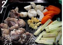 马蹄竹蔗羊腿汤