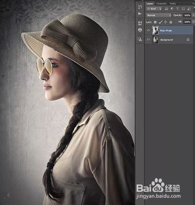 PS怎么打造唯美的暗调室内人像?