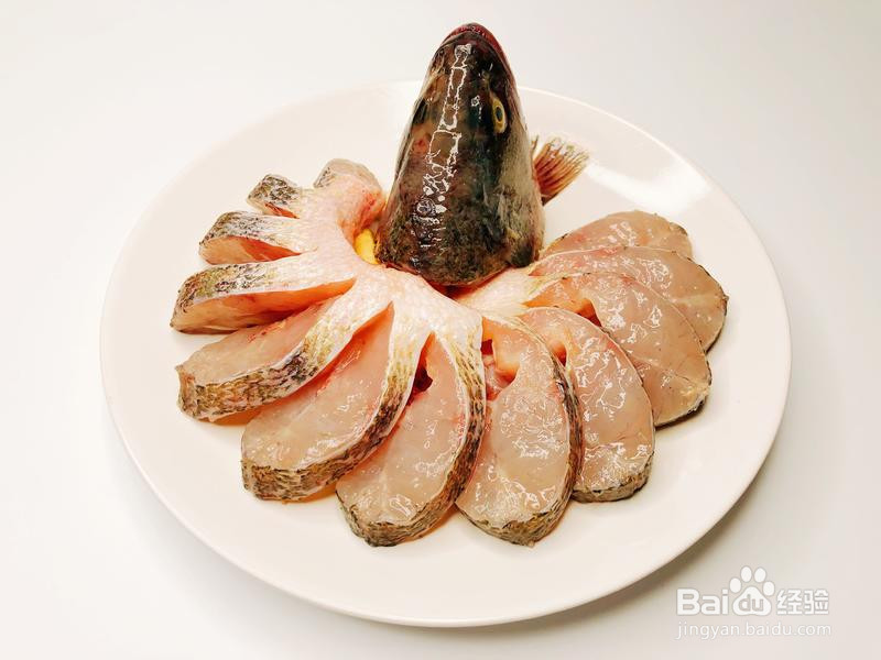 孔雀开屏清蒸鲈鱼的做法