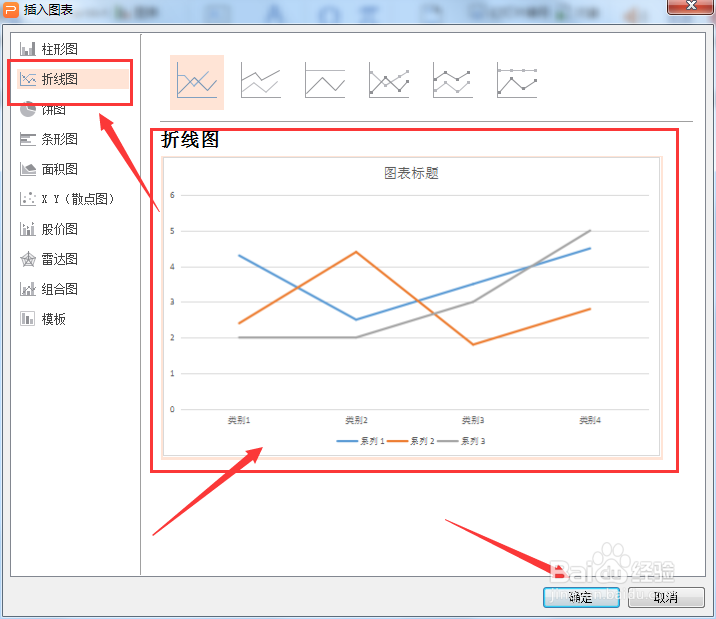 WPS 如何插入PPT 图表