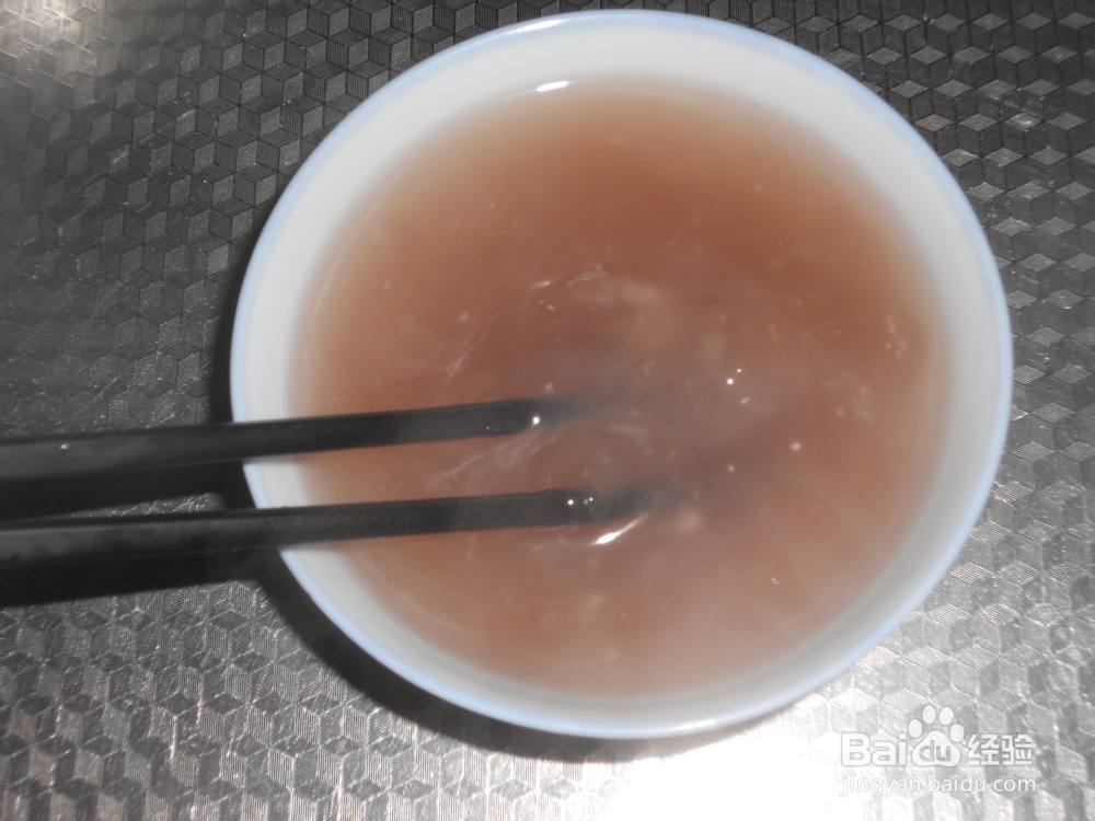 冲泡藕粉的小技巧